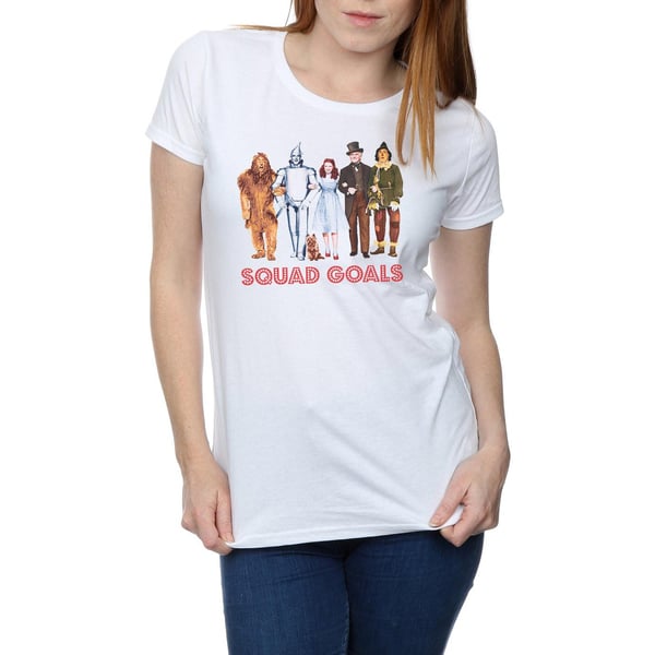 The Wizard Of Oz Womens/Ladies Squad Goals Cotton T-Shirt