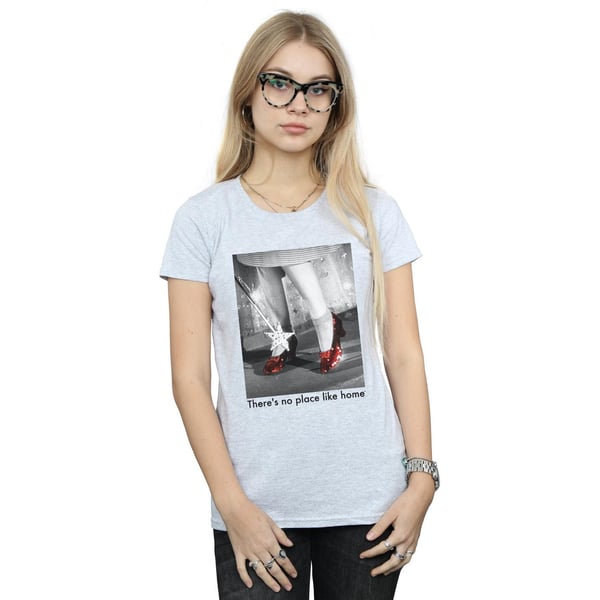 The Wizard Of Oz Womens/Ladies Ruby Slippers Photo Cotton T-Shirt