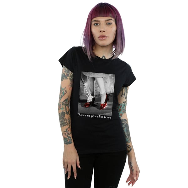 The Wizard Of Oz Womens/Ladies Ruby Slippers Photo Cotton T-Shirt