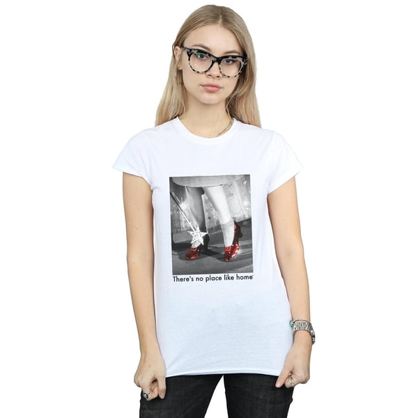 The Wizard Of Oz Womens/Ladies Ruby Slippers Photo Cotton T-Shirt