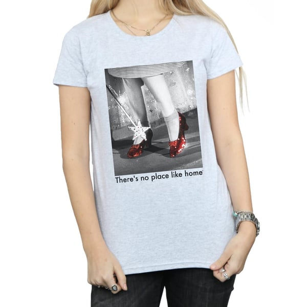 The Wizard Of Oz Womens/Ladies Ruby Slippers Photo Cotton T-Shirt