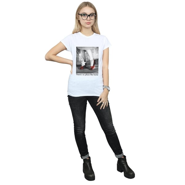 The Wizard Of Oz Womens/Ladies Ruby Slippers Photo Cotton T-Shirt