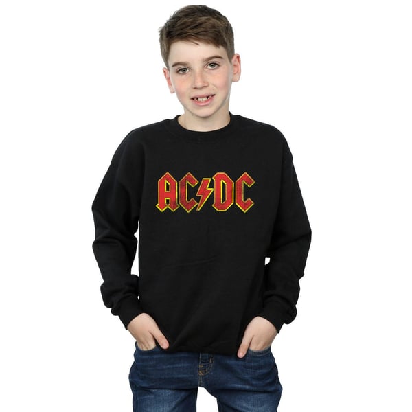 AC/DC Boys Distressed Logo Sweatshirt