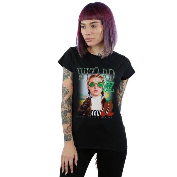 The Wizard Of Oz Womens/Ladies No Place Checkerboard Cotton T-Shirt