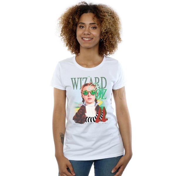 The Wizard Of Oz Womens/Ladies No Place Checkerboard Cotton T-Shirt
