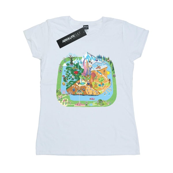 Disney Womens/Ladies Zootropolis City Cotton T-Shirt