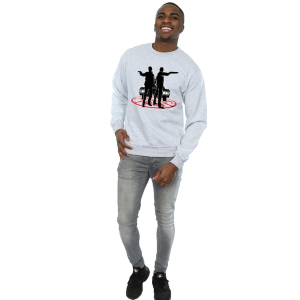 Supernatural Mens Sam And Dean Silhouette Sweatshirt