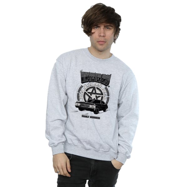 Supernatural Mens Winchester Bros Sweatshirt