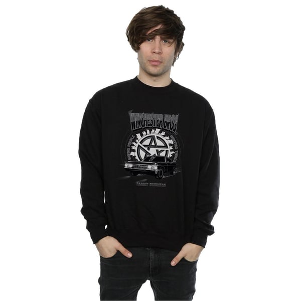 Supernatural Mens Winchester Bros Sweatshirt