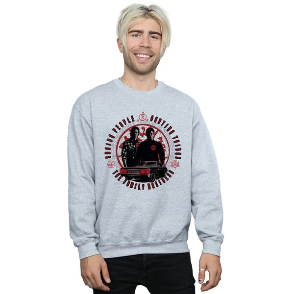 Supernatural Miesten Perheyritys-collegepaita