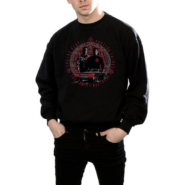Supernatural Miesten Perheyritys-collegepaita