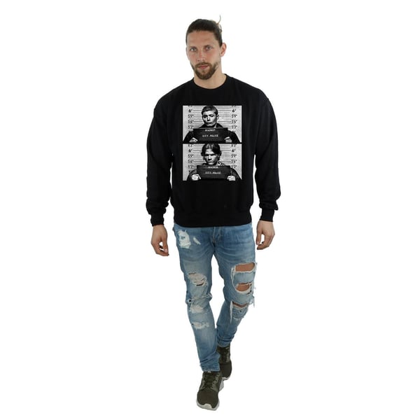 Supernatural Mens Winchester Mugshots Sweatshirt