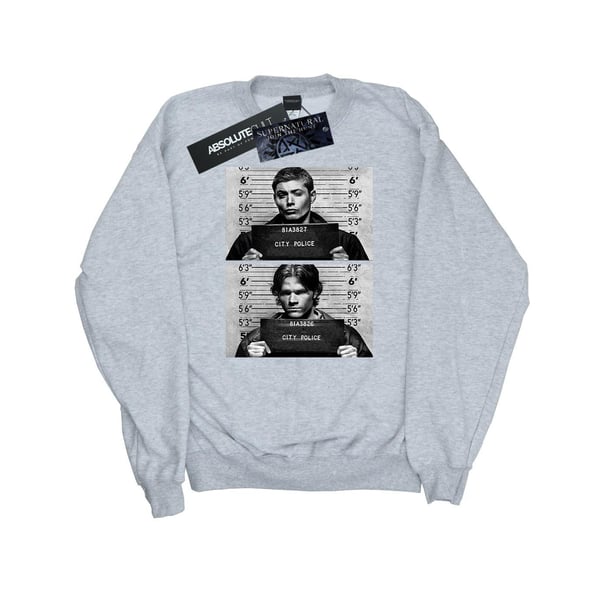 Supernatural Mens Winchester Mugshots Sweatshirt