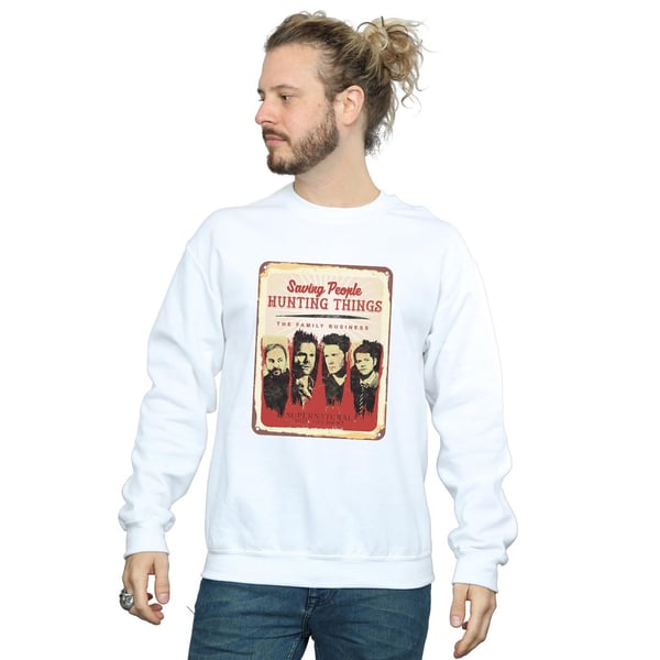 Supernatural Mens Family Business Sign Sweatshirt