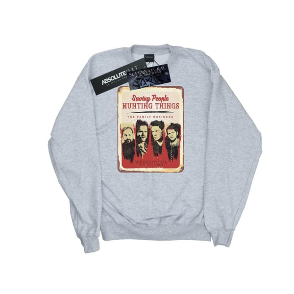 Supernatural Mens Family Business Sign Sweatshirt