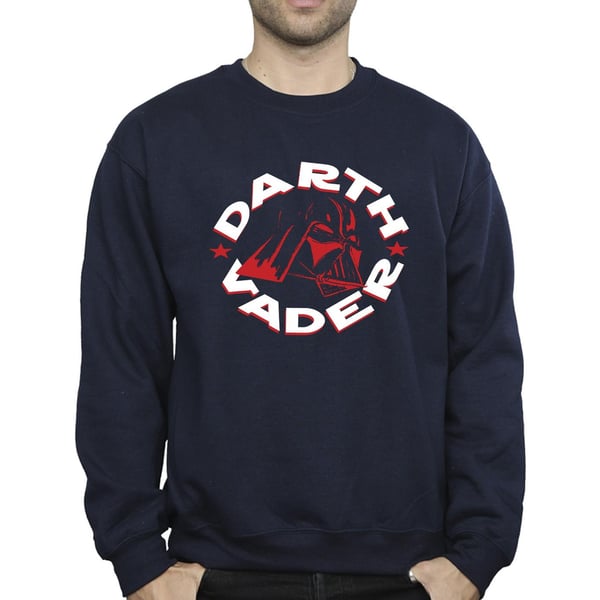 Star Wars Mens Darth Vader Badge Sweatshirt