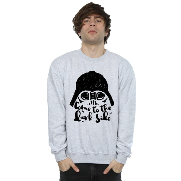 Star Wars Mens Darth Vader Come To The Dark Side Sketch Sweatshirt
