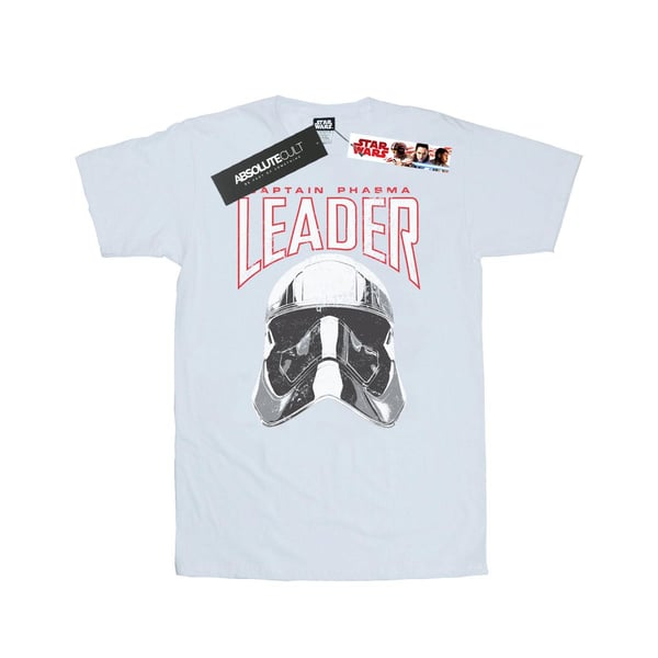 Star Wars Naisten The Last Jedi Leader Helmet puuvillainen Boyfriend T-paita