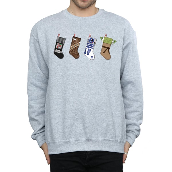 Star Wars Mens Christmas Stockings Sweatshirt