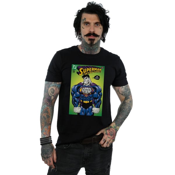DC Comics Mens Superman Bizarro Action Comics 785 Cover T-Shirt