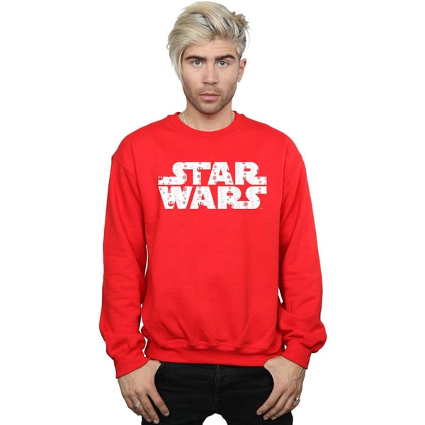 Star Wars Mens Christmas Logo Sweatshirt