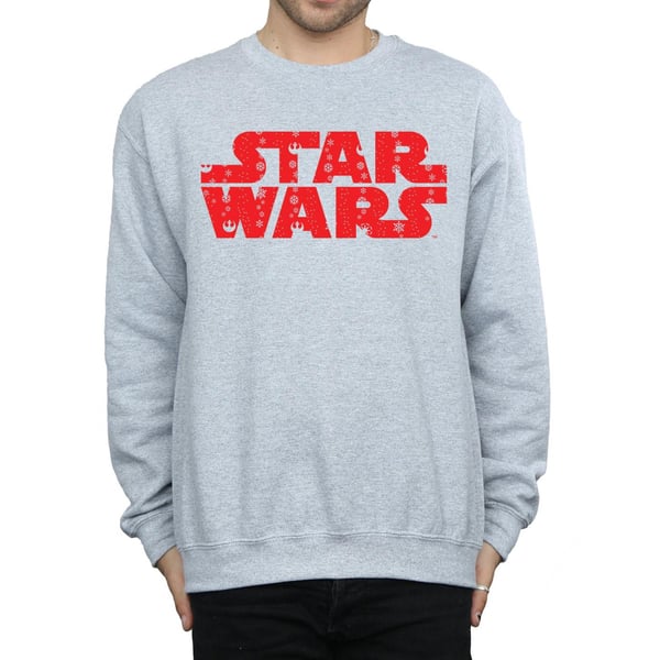 Star Wars Mens Christmas Logo Sweatshirt