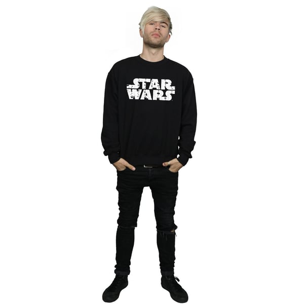 Star Wars Mens Christmas Logo Sweatshirt