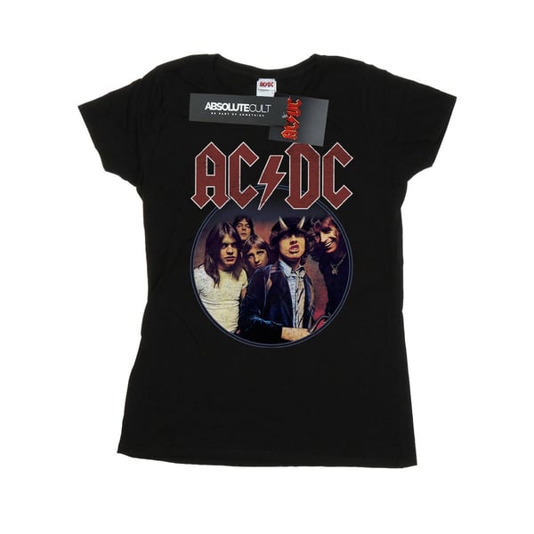 AC/DC naisten Highway To Hell Circle -puuvillainen T-paita