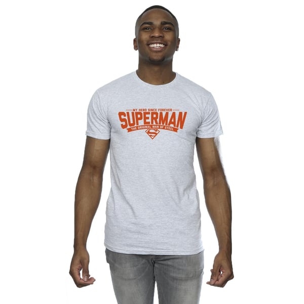 DC Comics Mens Superman Hero Dad T-Shirt