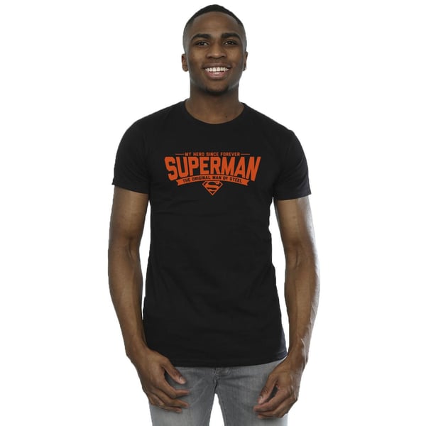 DC Comics Mens Superman Hero Dad T-Shirt
