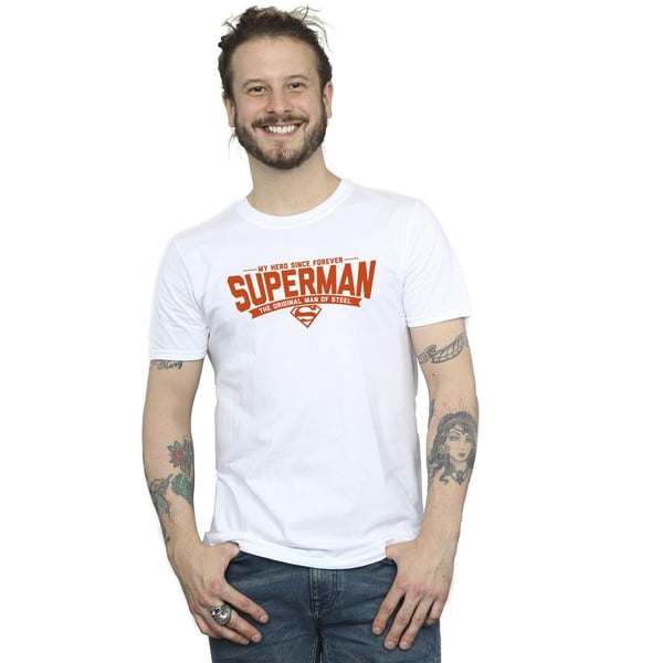 DC Comics Mens Superman Hero Dad T-Shirt