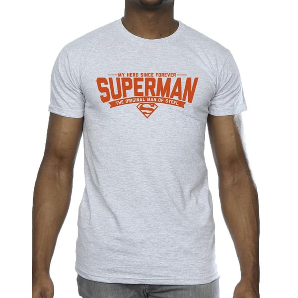 DC Comics Mens Superman Hero Dad T-Shirt