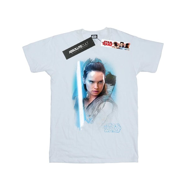 Star Wars Womens/Ladies The Last Jedi Rey Brushed Cotton Boyfriend T-Shirt
