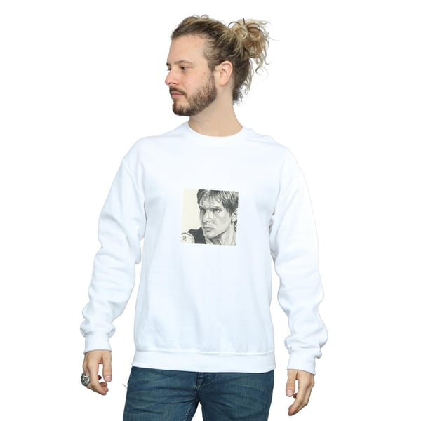 Star Wars Mens Han Solo Drawing Sweatshirt
