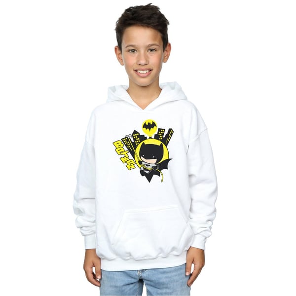 DC Comics Boys Chibi Batman Swinging Hoodie