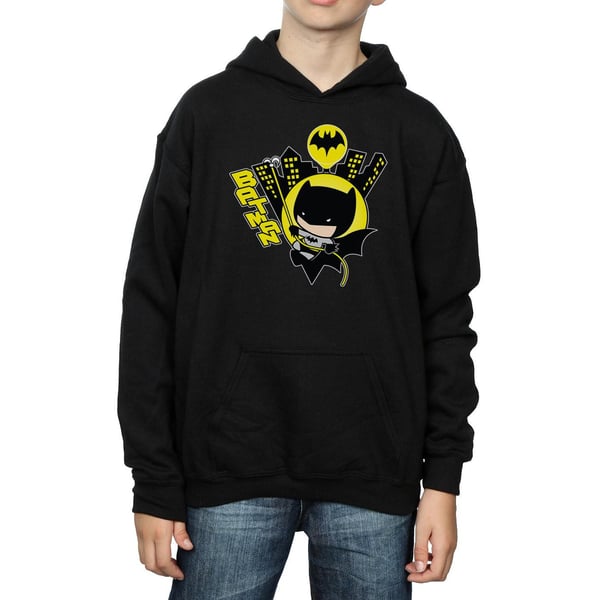 DC Comics Boys Chibi Batman Swinging Hoodie