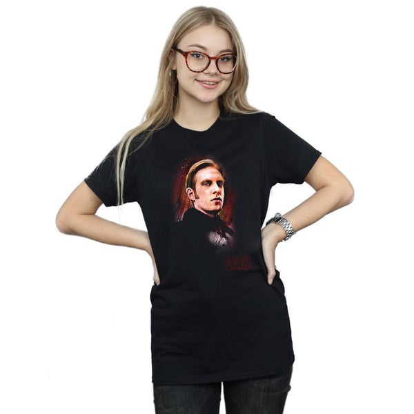 Star Wars Womens/Ladies The Last Jedi General Hux Brushed Cotton Boyfriend T-Shirt