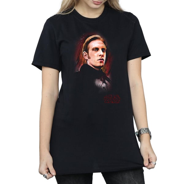 Star Wars Womens/Ladies The Last Jedi General Hux Brushed Cotton Boyfriend T-Shirt