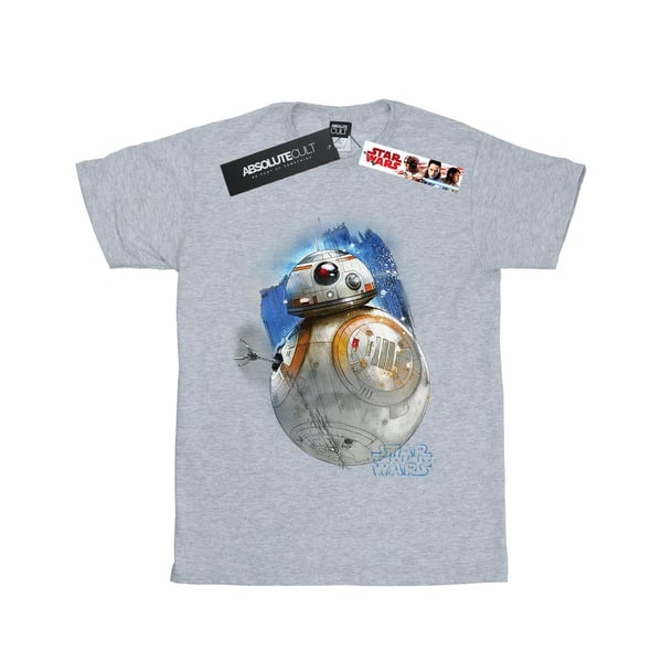Star Wars Womens/Ladies The Last Jedi BB-8 Brushed Cotton Boyfriend T-Shirt