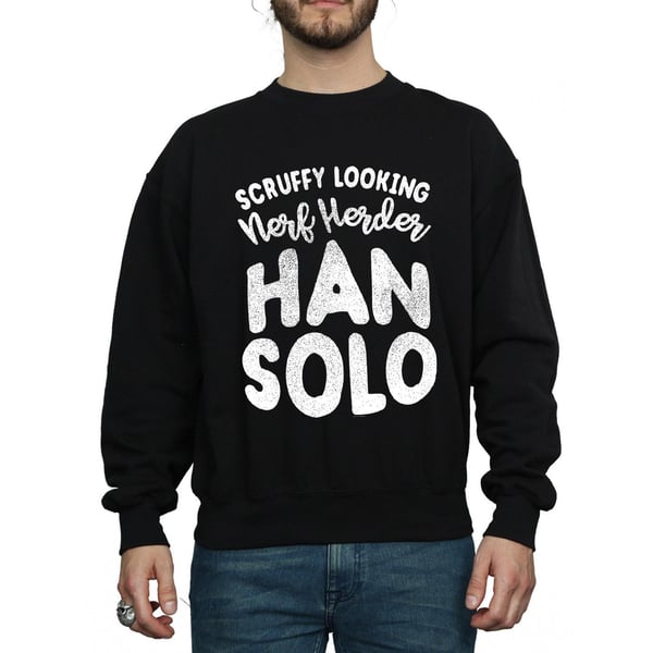 Star Wars Mens Han Solo Legends Tribute Sweatshirt