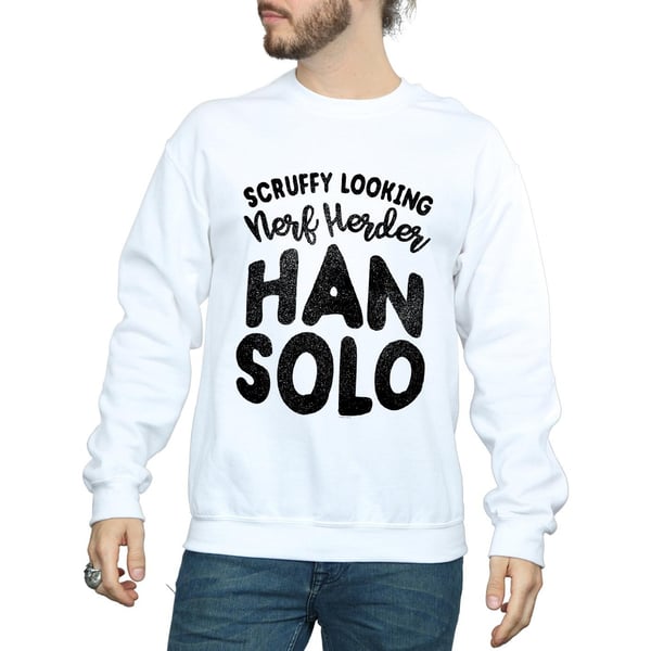 Star Wars Mens Han Solo Legends Tribute Sweatshirt