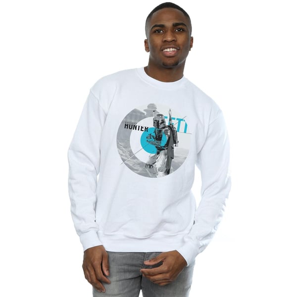 Star Wars Mens Boba Fett Bounty Hunter Circle Sweatshirt