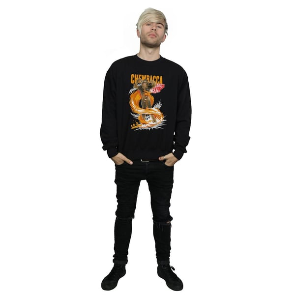 Star Wars Mens Chewbacca Gigantic Sweatshirt