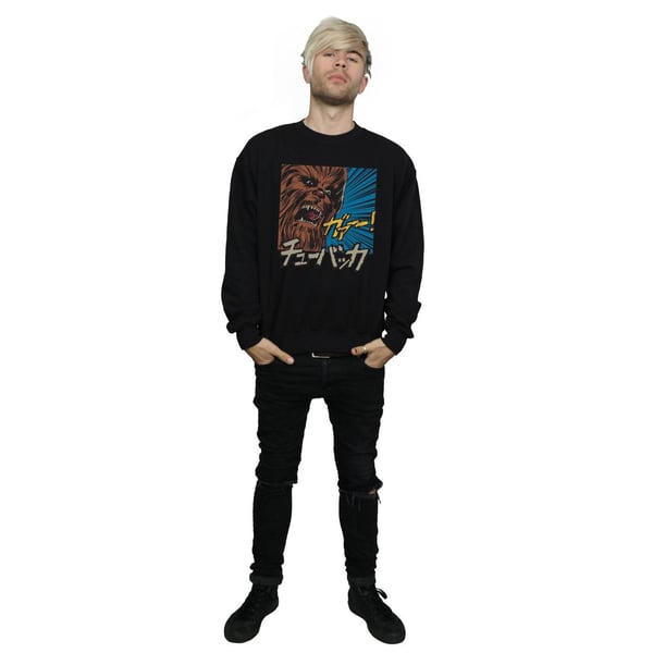Star Wars Mens Chewbacca Roar Pop Art Sweatshirt
