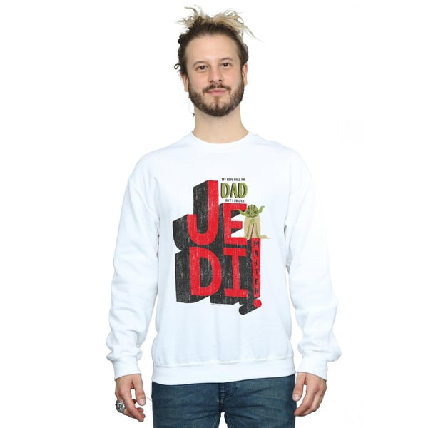 Star Wars Mens Dad Jedi Master Sweatshirt