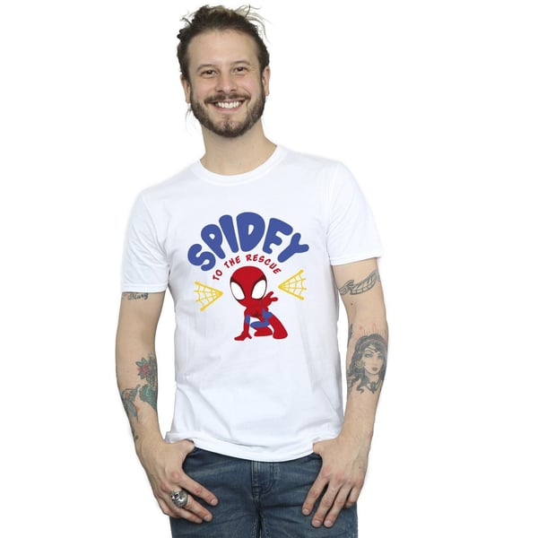 Marvel miesten Spidey ja hänen uskomattomat ystävänsä Rescue T-paita