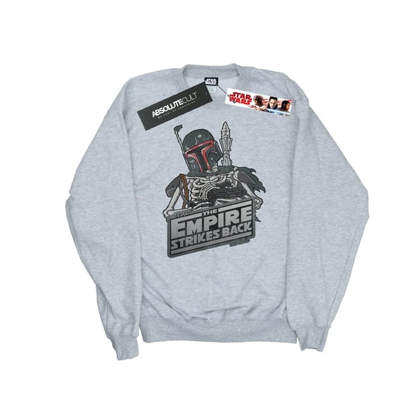Star Wars Mens Boba Fett Skeleton Sweatshirt