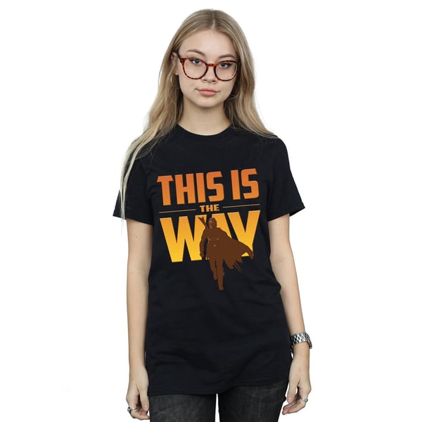 Star Wars Womens/Ladies The Mandalorian This Is The Way Cotton Boyfriend T-Shirt