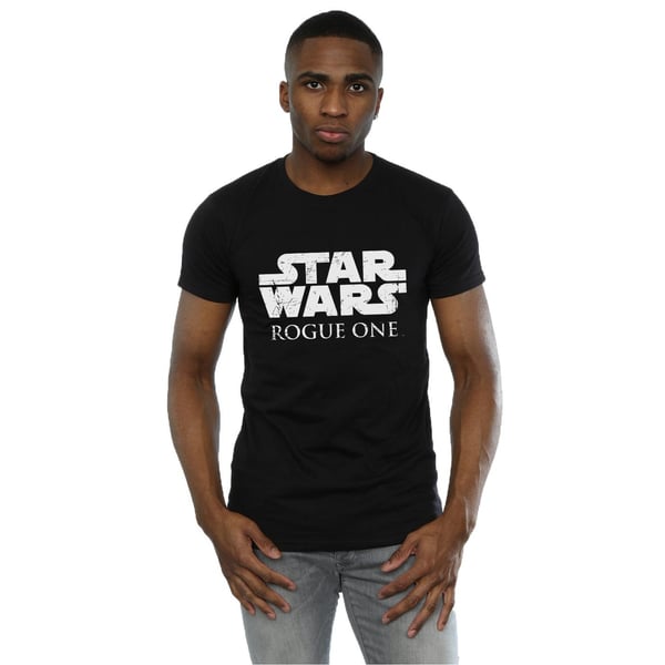 Star Wars Mens Rogue One Logo T-paita