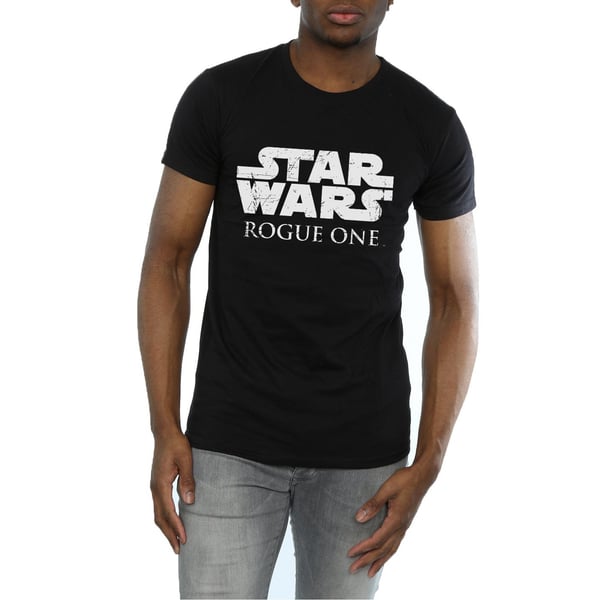 Star Wars Mens Rogue One Logo T-paita